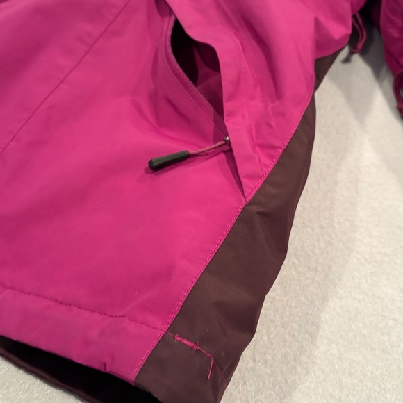 The North Face Women's XL 3-in-1 Triclimate Jacket Magenta Plum Waterproof Outer - Picture 4 of 16